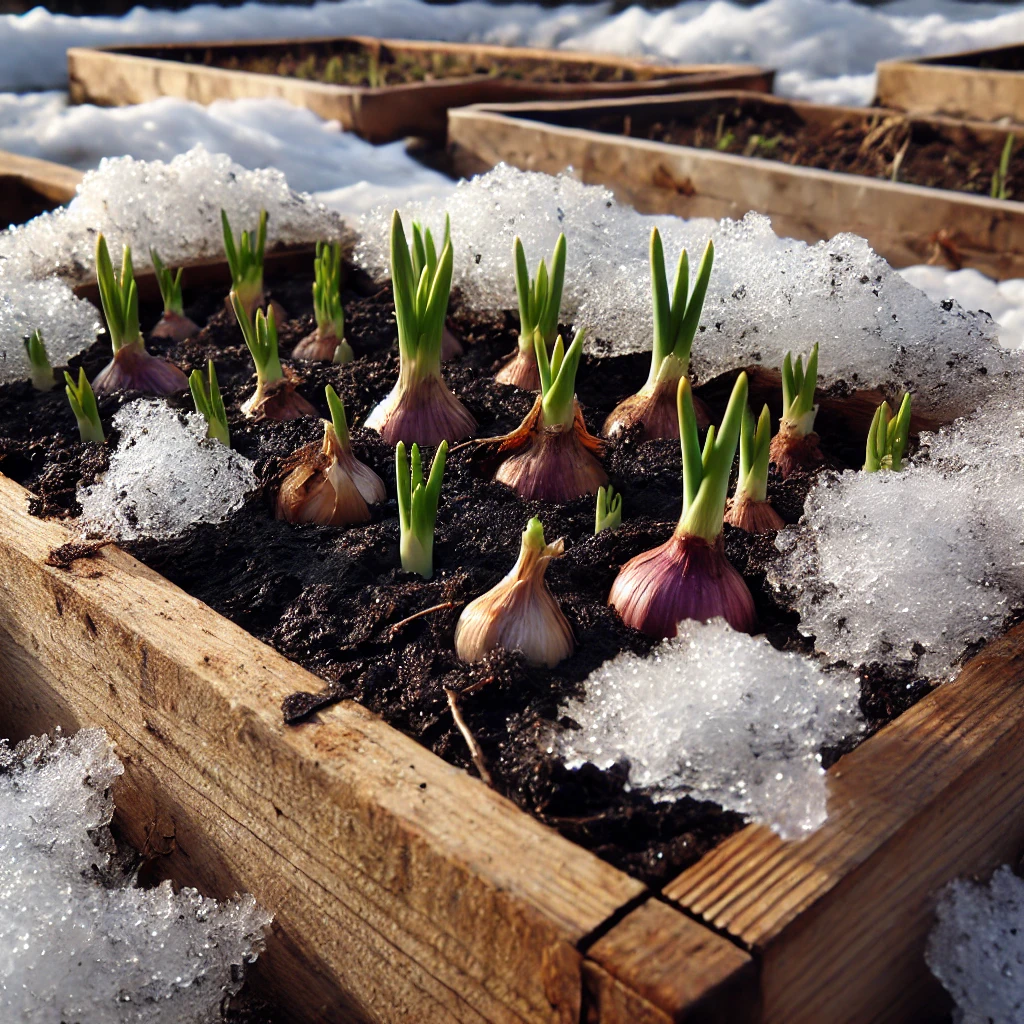 how to grow garlic in cold climates